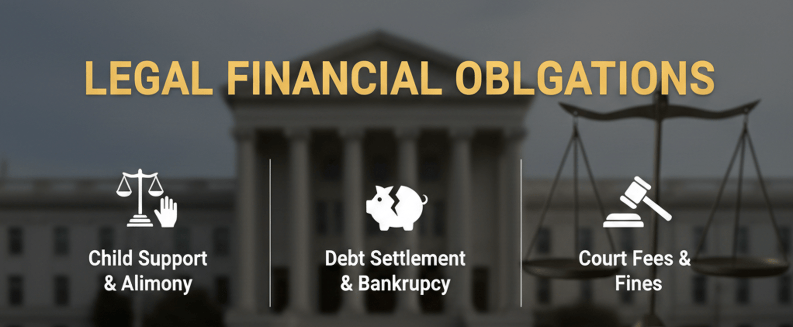 legal financial obligations
