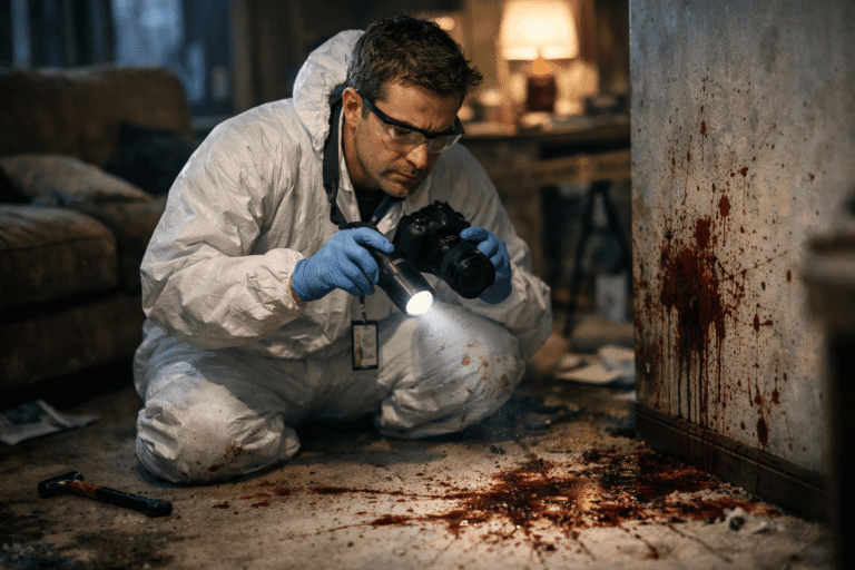 blood spatter analyst salary