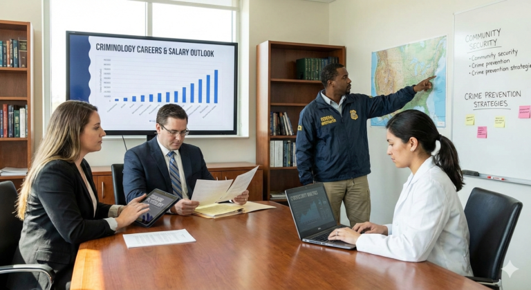 criminology jobs salary