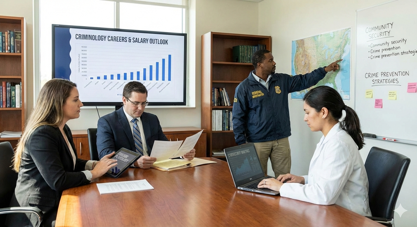 criminology jobs salary