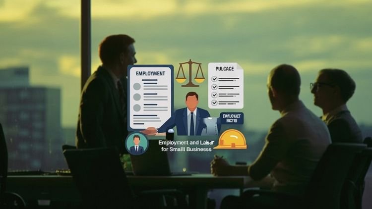 employment and labor laws infographic for small business owners hiring employees