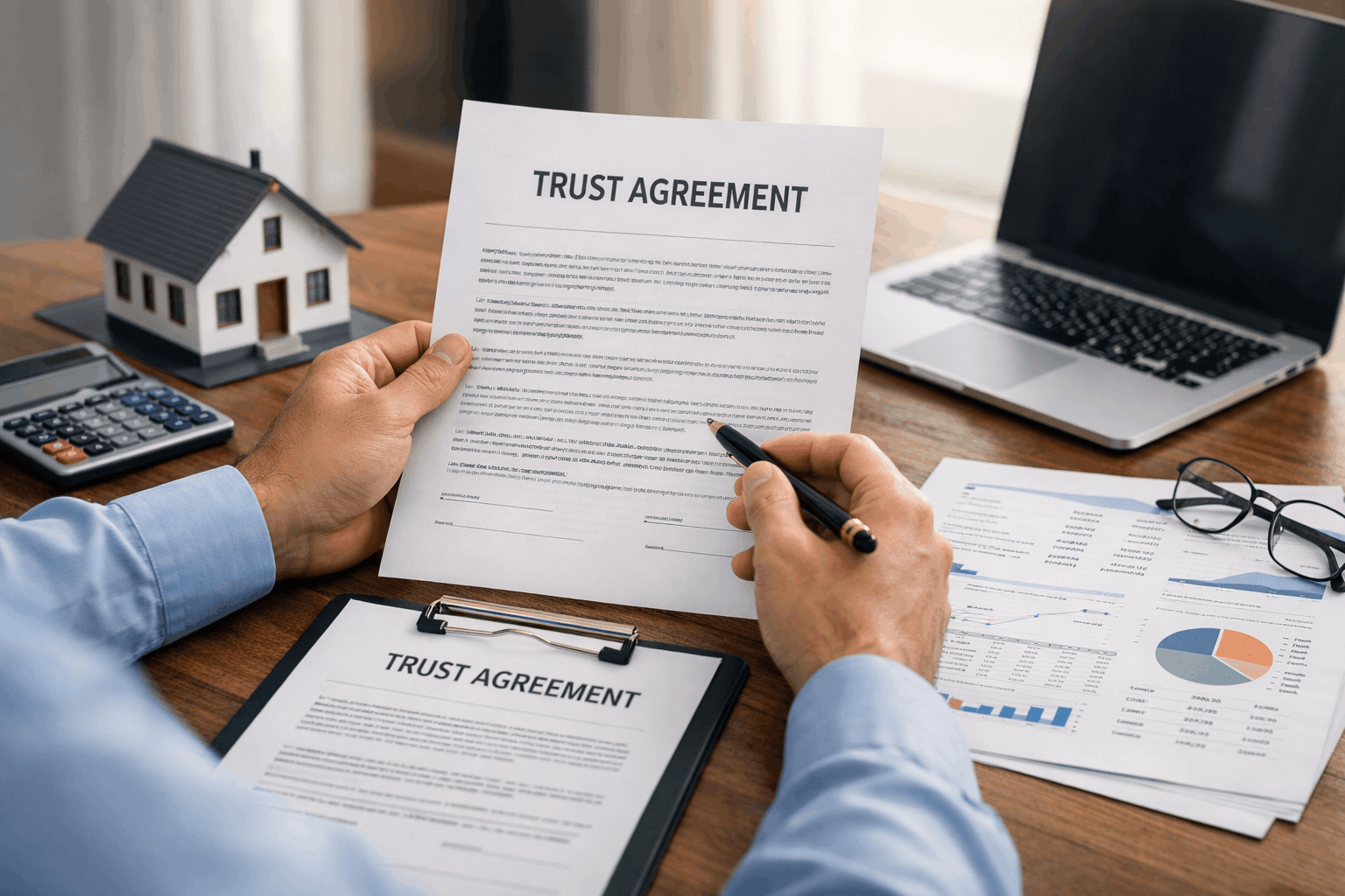 can you set up a trust without an attorney