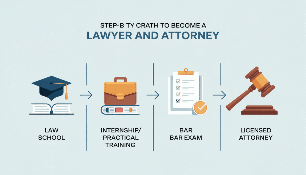 steps to become an attorney