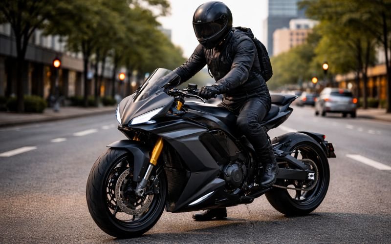 high powered electric motorcycle on city road florida law
