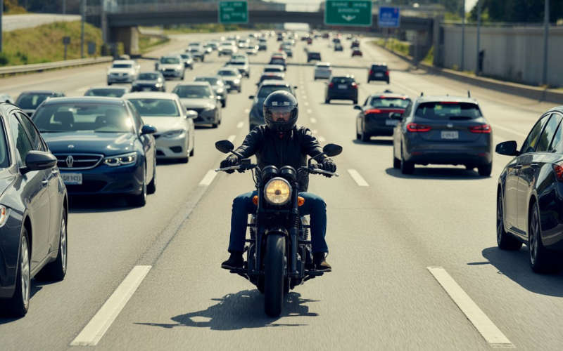 is lane splitting legal in Florida