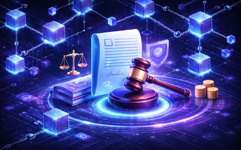 OtterSec lawsuit concept showing blockchain and legal dispute