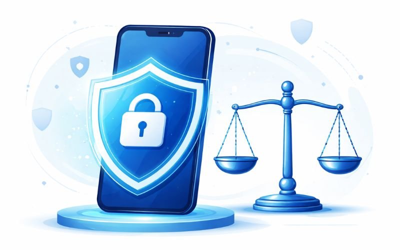 TCPA law protection against spam text messages infographic