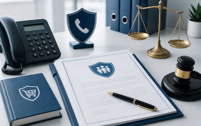 Telephone Consumer Protection Act legal framework illustration