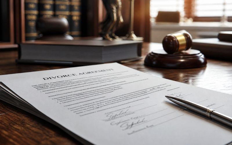 what happens if someone refuses to sign divorce papers legal concept