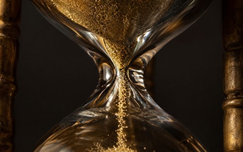 Hourglass symbolizing the discovery rule timeline for filing childhood abuse claims
